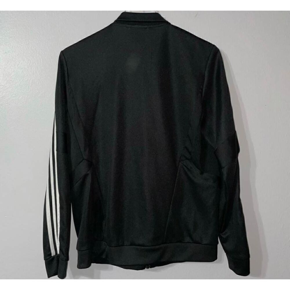 Adidas Chicago Fire FC Track Jacket Mens Large Black Soccer Climalite Full Zip - Picture 3 of 5